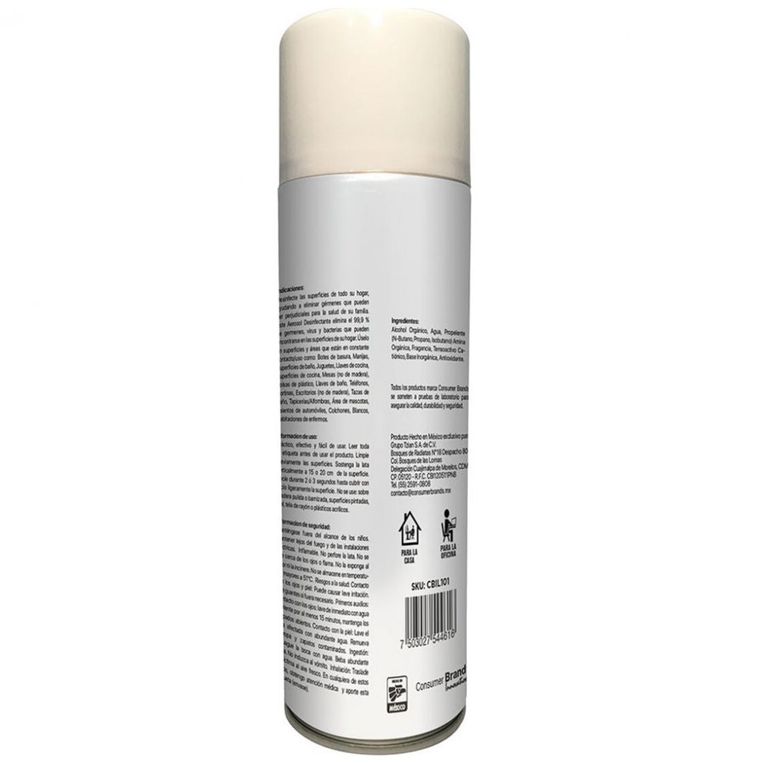 Aerosol Desinfectante Superficie Ambiente 150Ml Cbi