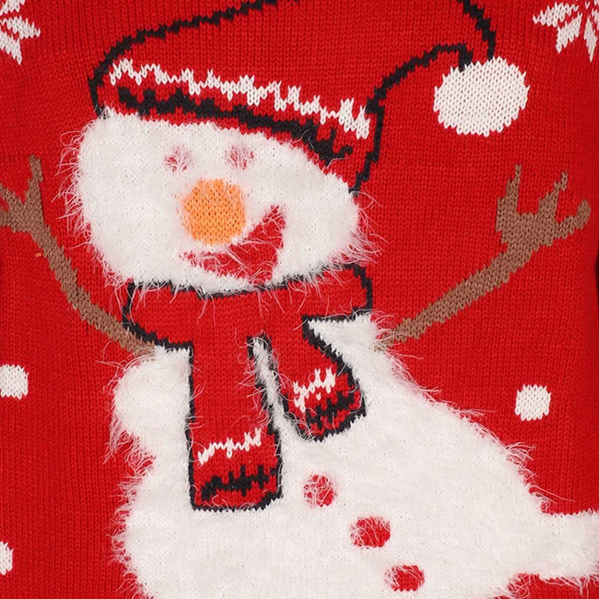 Suéter Estampado Snowman Jeanious