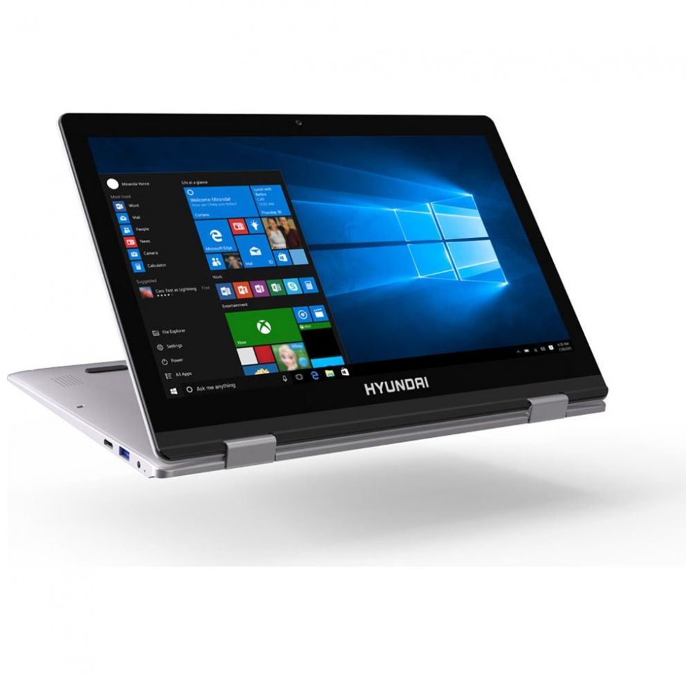 Laptop Hyundai Hyflip 13 Cel 4 64 Silver Ing