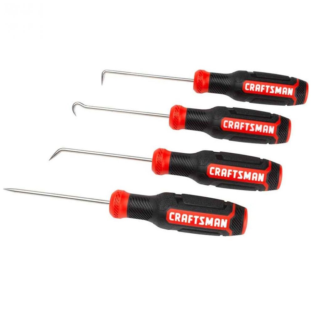 Juego de 4 Ganchos de Precisión, Bimaterial Cmht65073 Craftsman