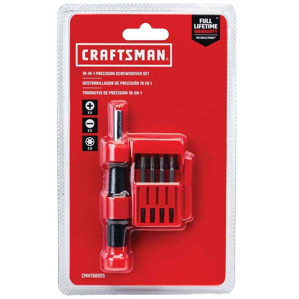Juego de Destornilladores de Precisión Cmht68005 Craftsman