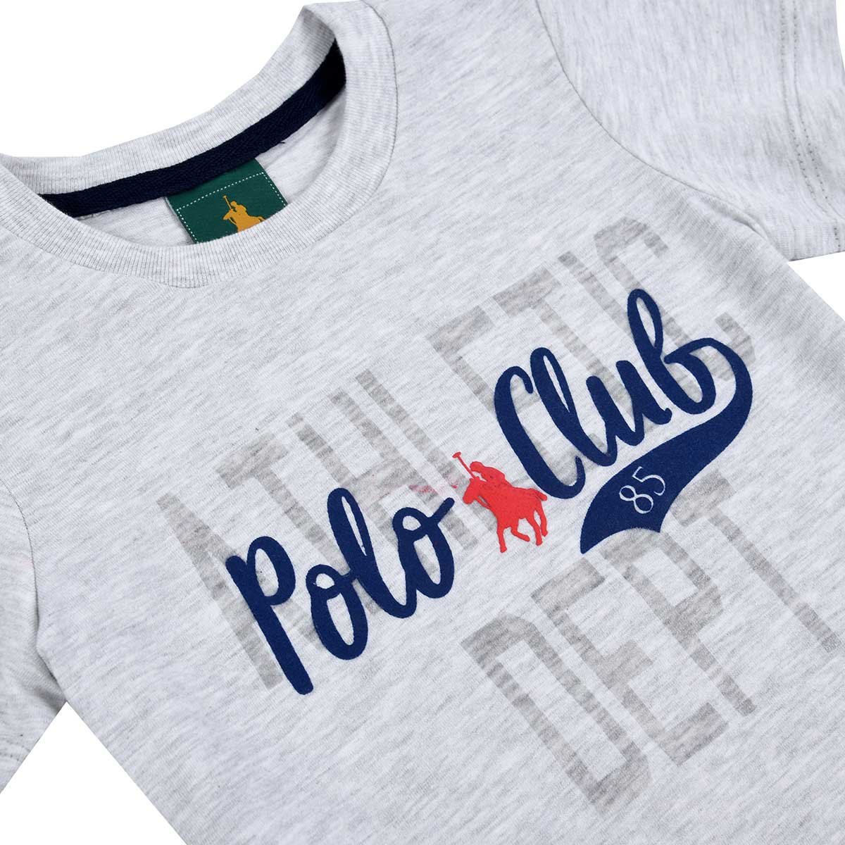 Conjunto 2 Piezas Playera Manga Corta Y Short Divertido Royal Polo Club