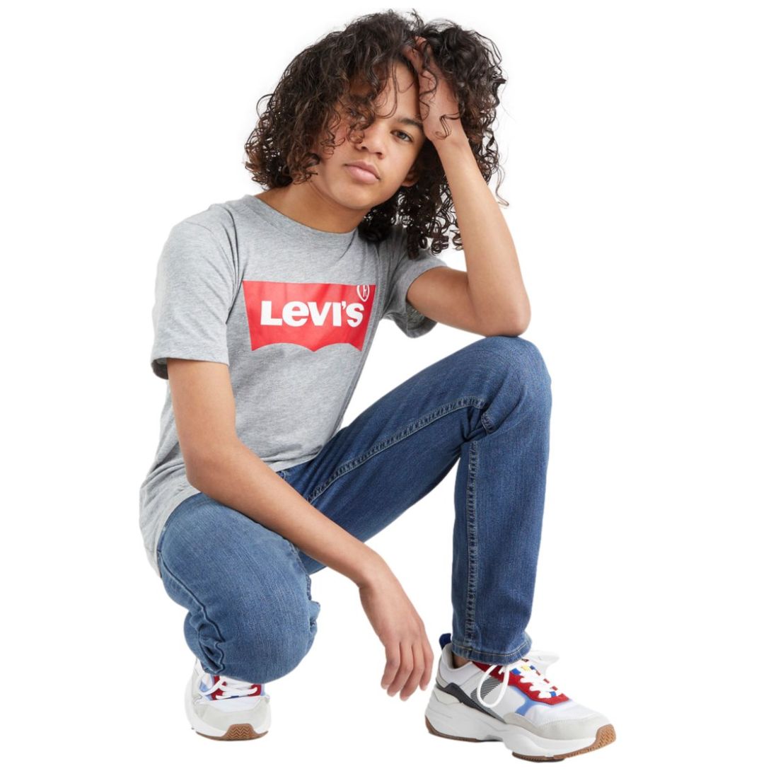 Playera Big Boys S-Xl Logo Tee Shirt Modelo 374901188