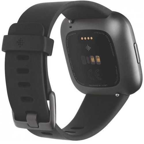 Smartwatch Versa 2 Nfc Black/carbon Aluminum Fitbit