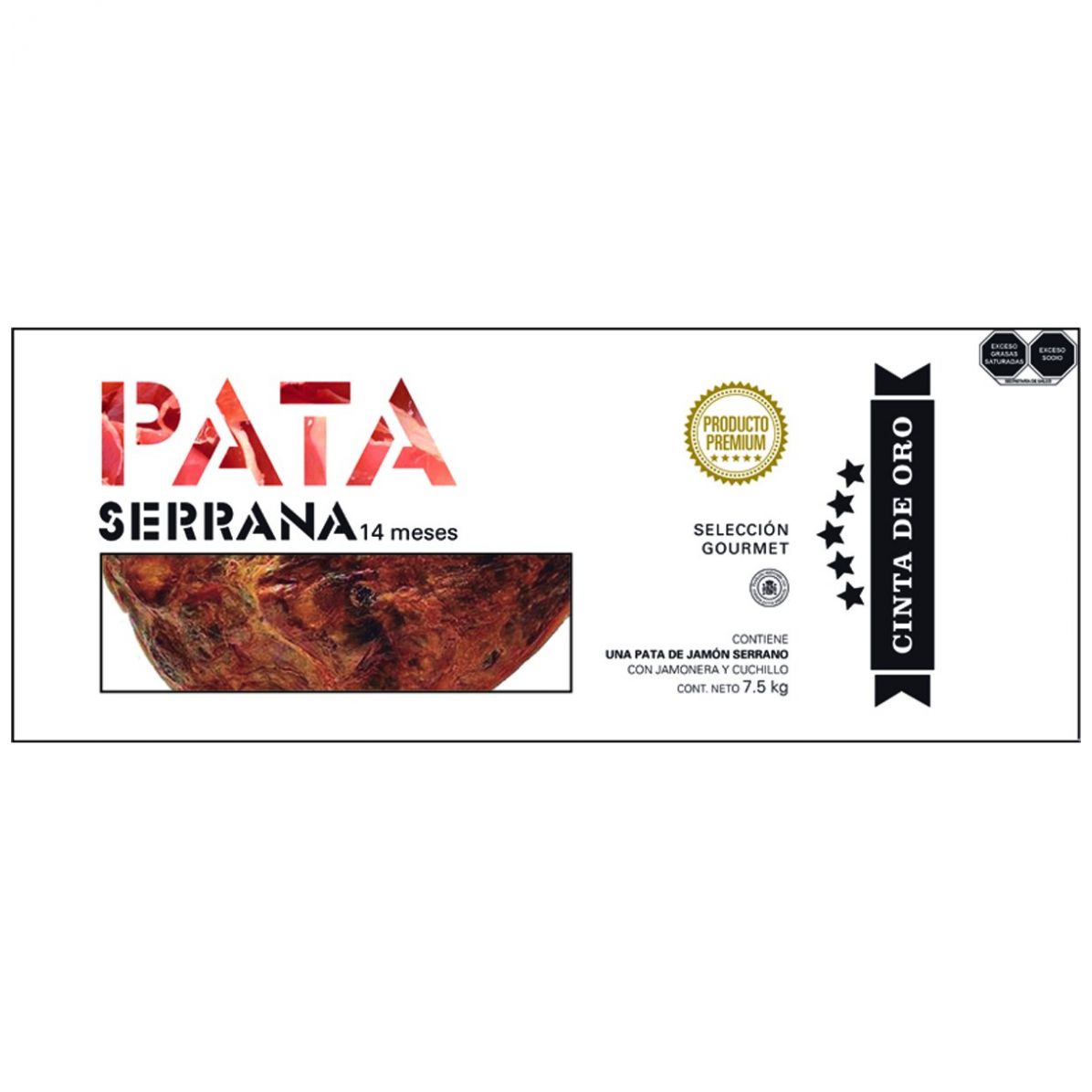 Pata Serrana Cinta De Oro