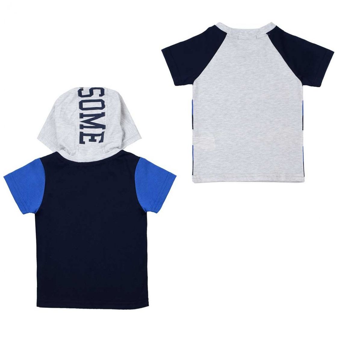 Playera Estampada con Capucha para Bebé Modelo 1118-4 Being 2 Nice