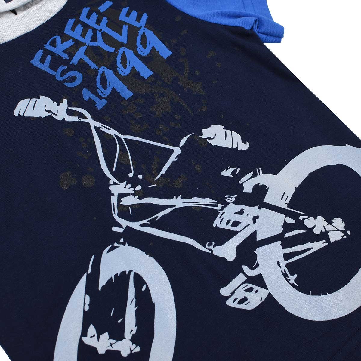 Playera Estampada con Capucha para Bebé Modelo 1118-4 Being 2 Nice