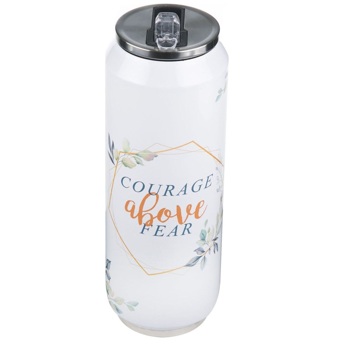 Termo Acero Inoxidable Blanco 700 Courage Bla Glt Running