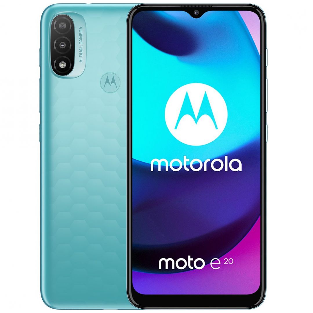 Celular Motorola E20-1 Xt2155-1 32Gb Color Azul R9 (Telcel)