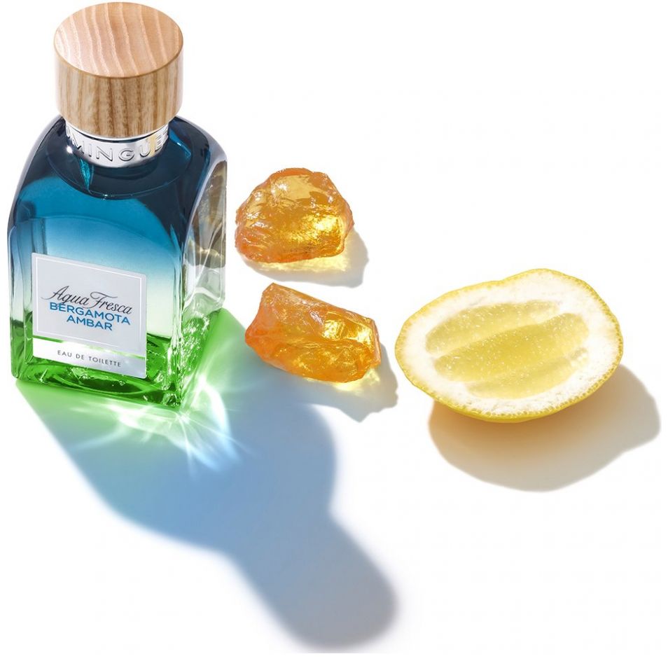 Adolfo Dominguez Agua Fresa Bergamota Ambar Edt 120Ml Perfume para Hombre