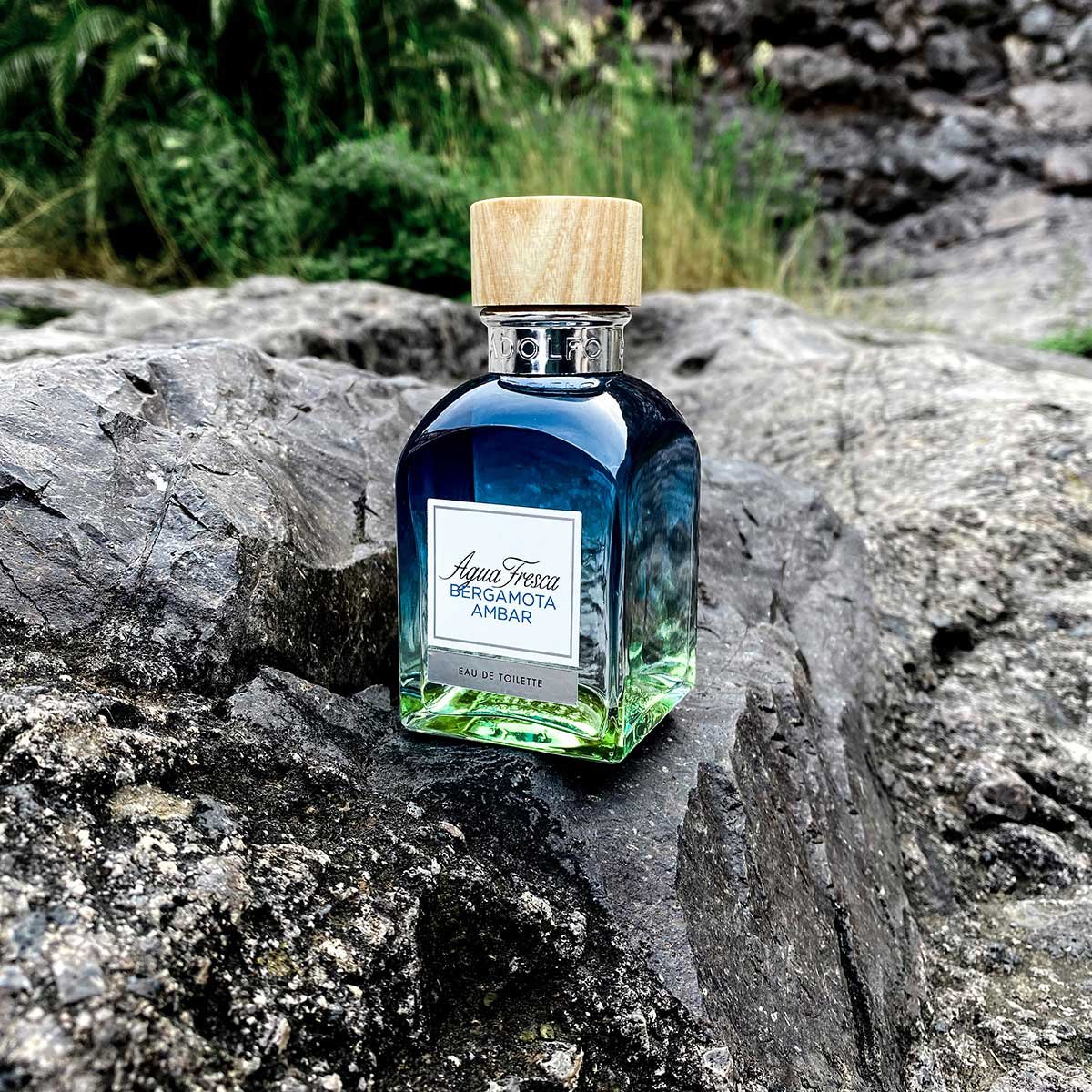 Adolfo Dominguez Agua Fresa Bergamota Ambar Edt 120Ml Perfume para Hombre