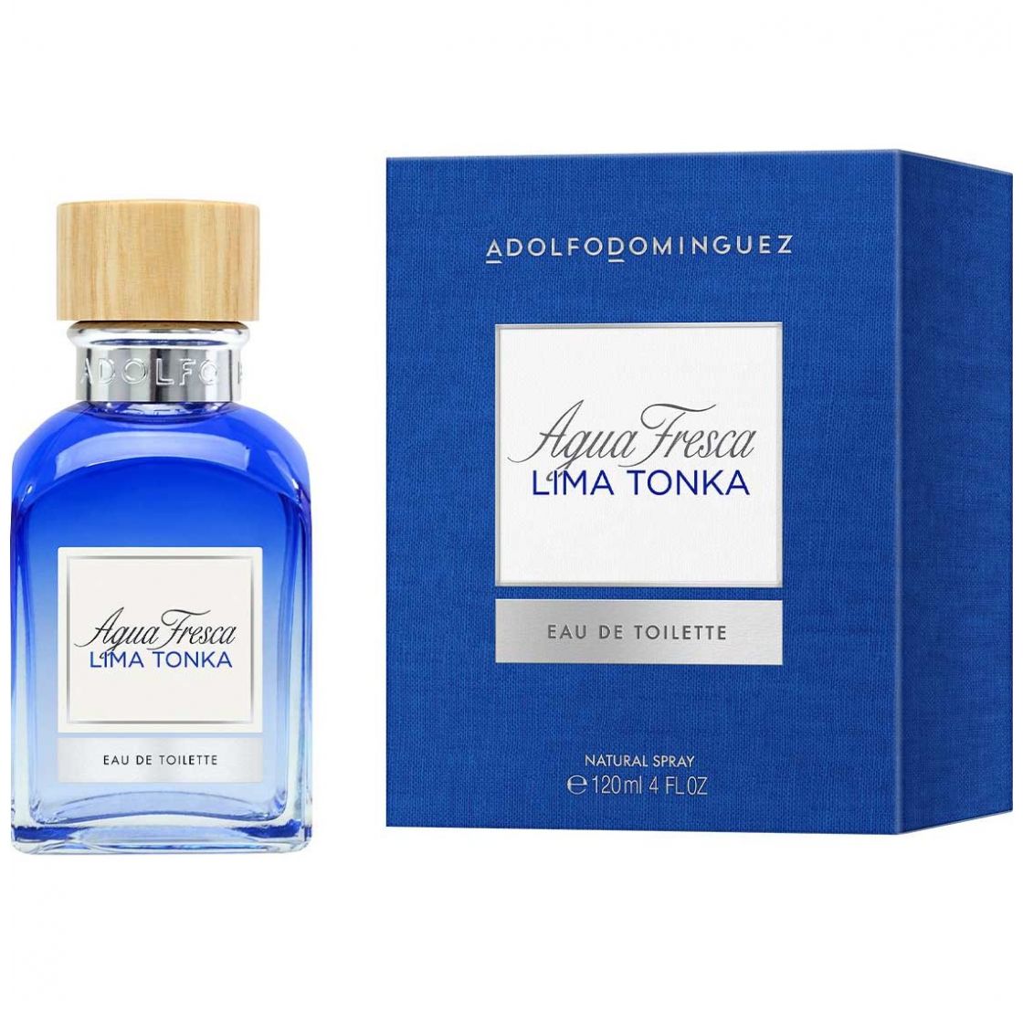 Adolfo Dominguez Agua Fresca Lima Tonka Edt 120Ml Perfume para Hombre