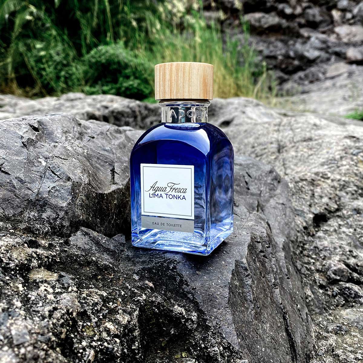 Adolfo Dominguez Agua Fresca Lima Tonka Edt 120Ml Perfume para Hombre