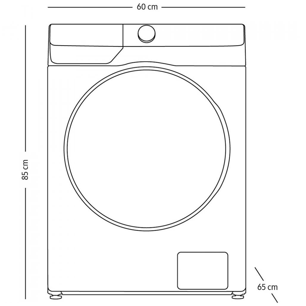 Lavasecadora Samsung Frontal 12.5Kg Wd12Tp04Dbeax