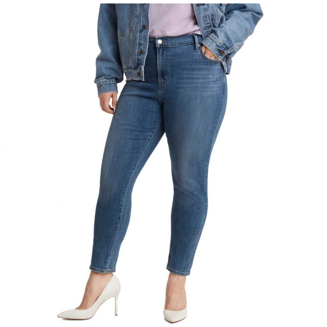 Jeans Levi's 721 High-Rise Skinny para Mujer Curvy