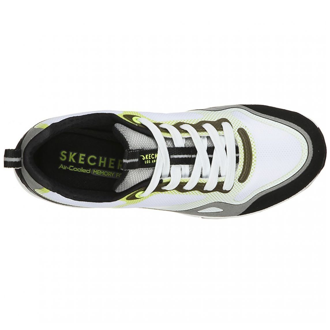 Tenis Street uno Gris Skechers