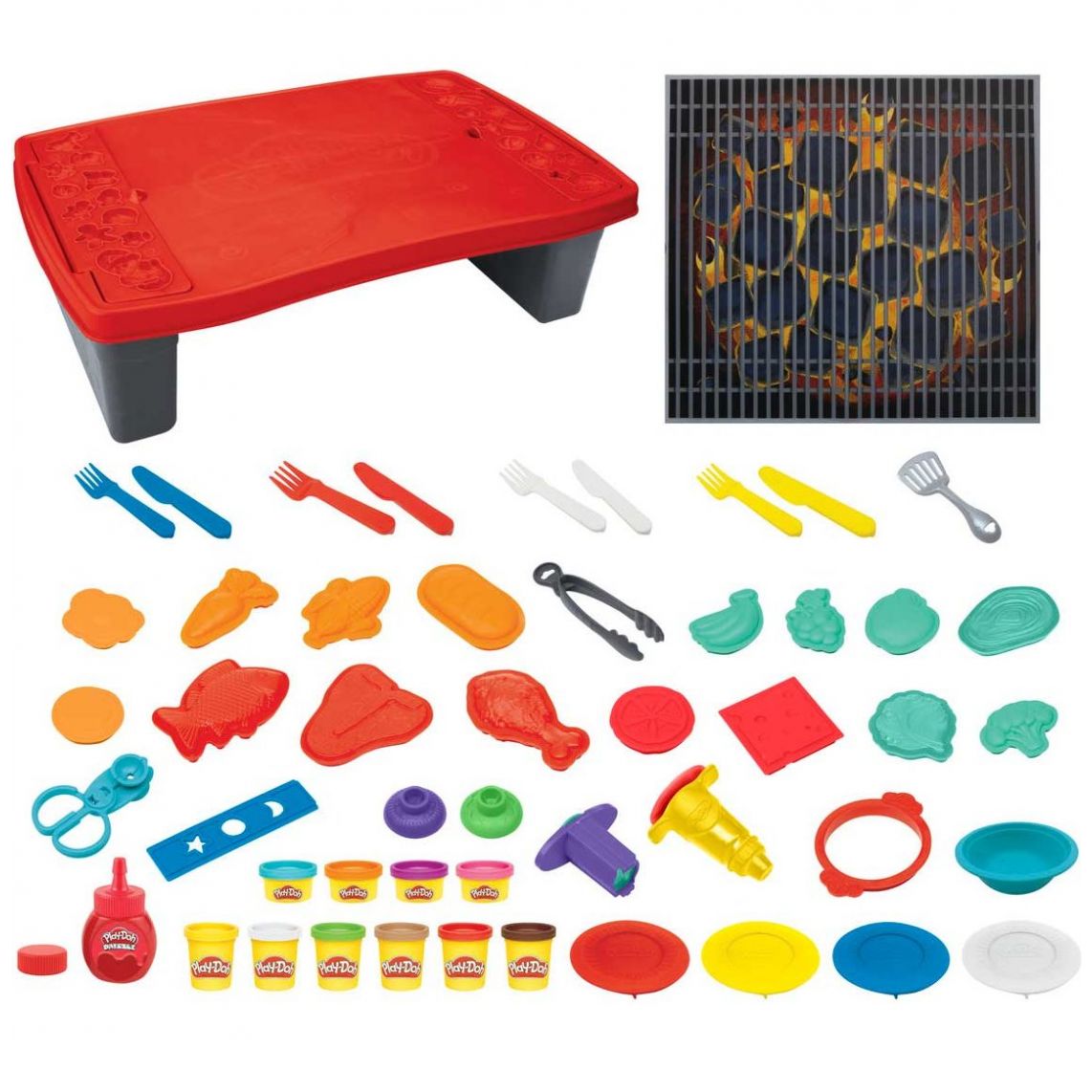 Play Doh Big Grillin Playset
