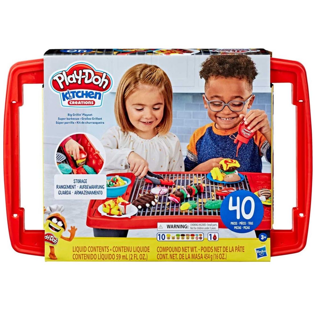 Play Doh Big Grillin Playset