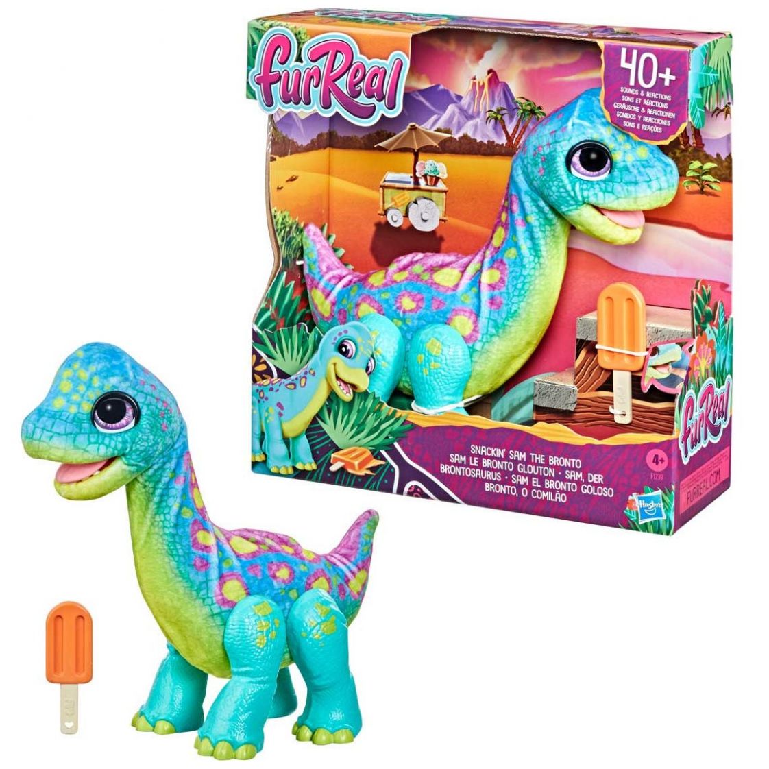 Furreal  Snackin Sam The Bronto