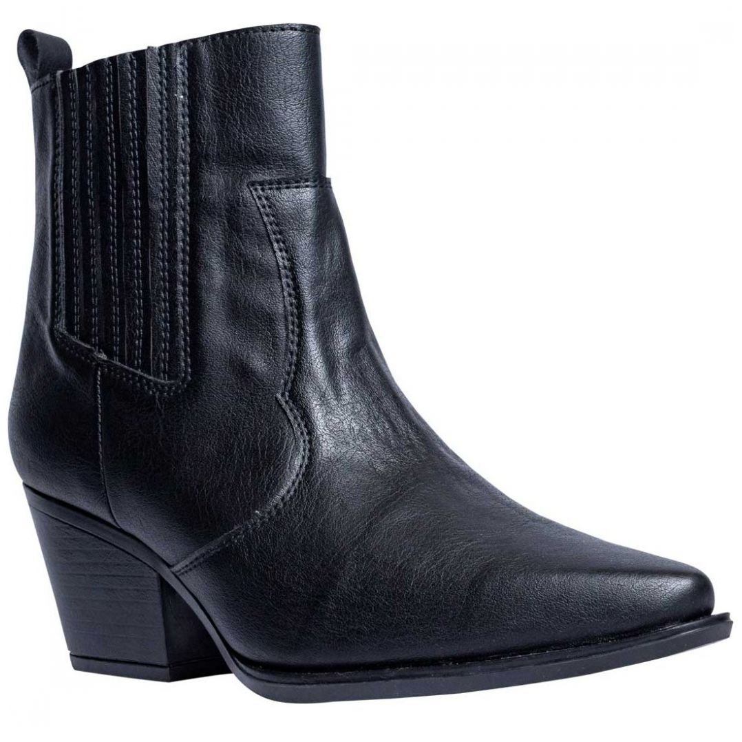 Botín Negro Cowboy F21