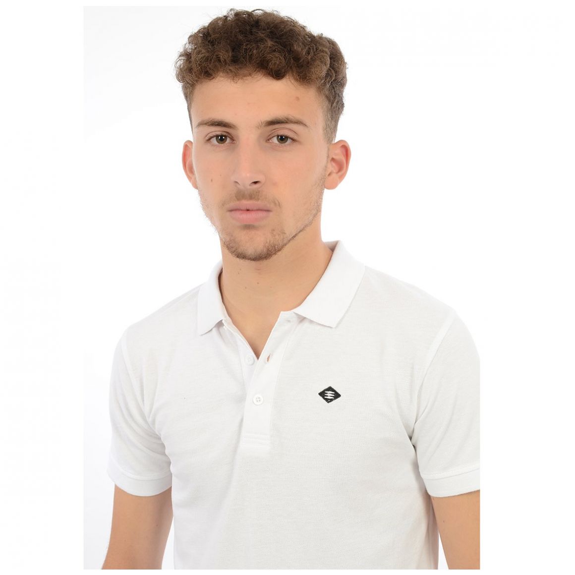 Playera Polo Pique Lisa Modelo Elo 1210601 B Jabato para Hombre
