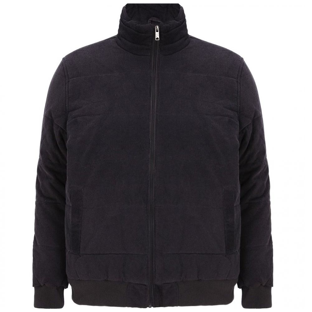 Chamarra Talla Plus Bomber Capitonada Talla Plus Pana Fukka Fkmx221 para Hombre