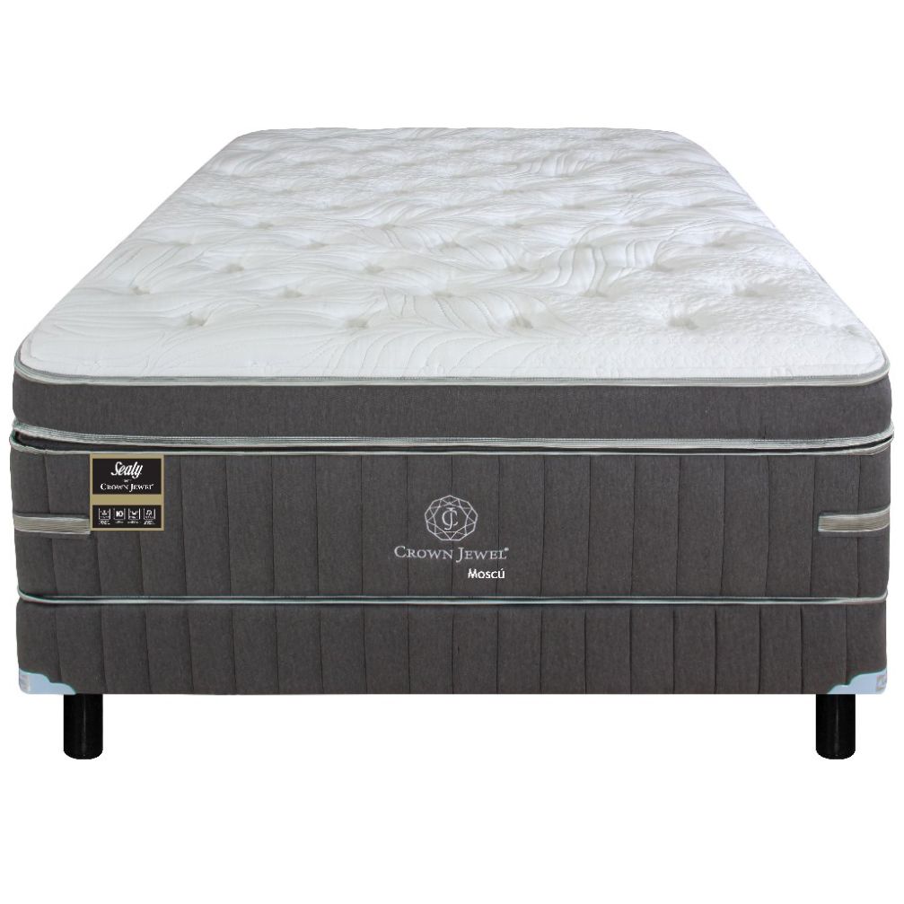 Juego de Colchón Y Box King Size Sealy