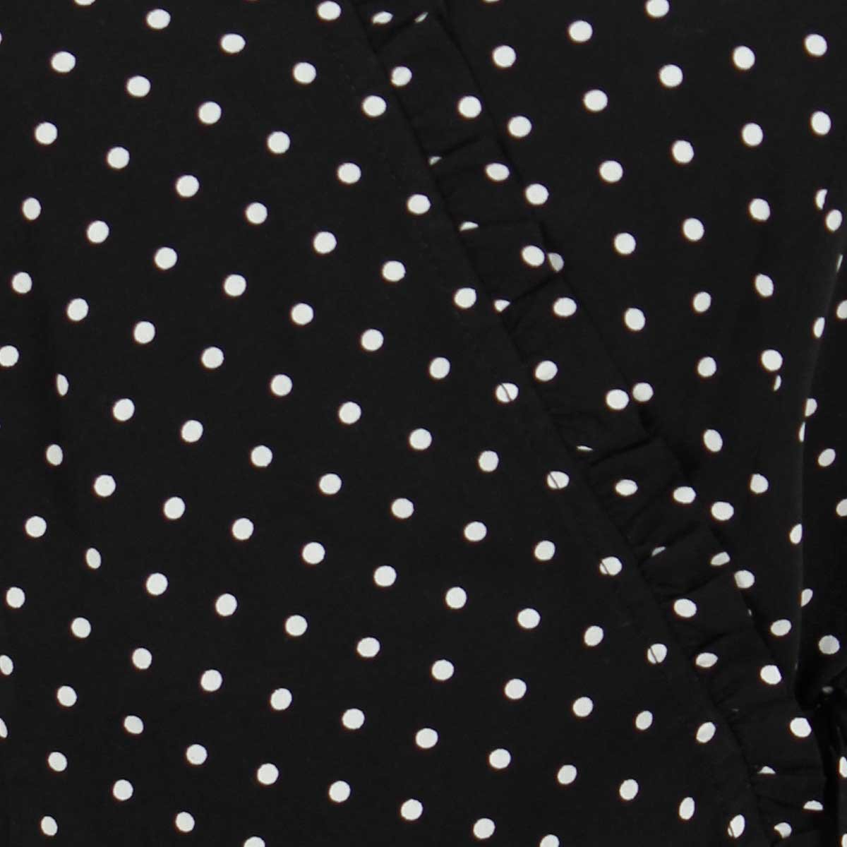 Blusa Manga Julieta Cuello Cruzado Just By Basel para Mujer Petite