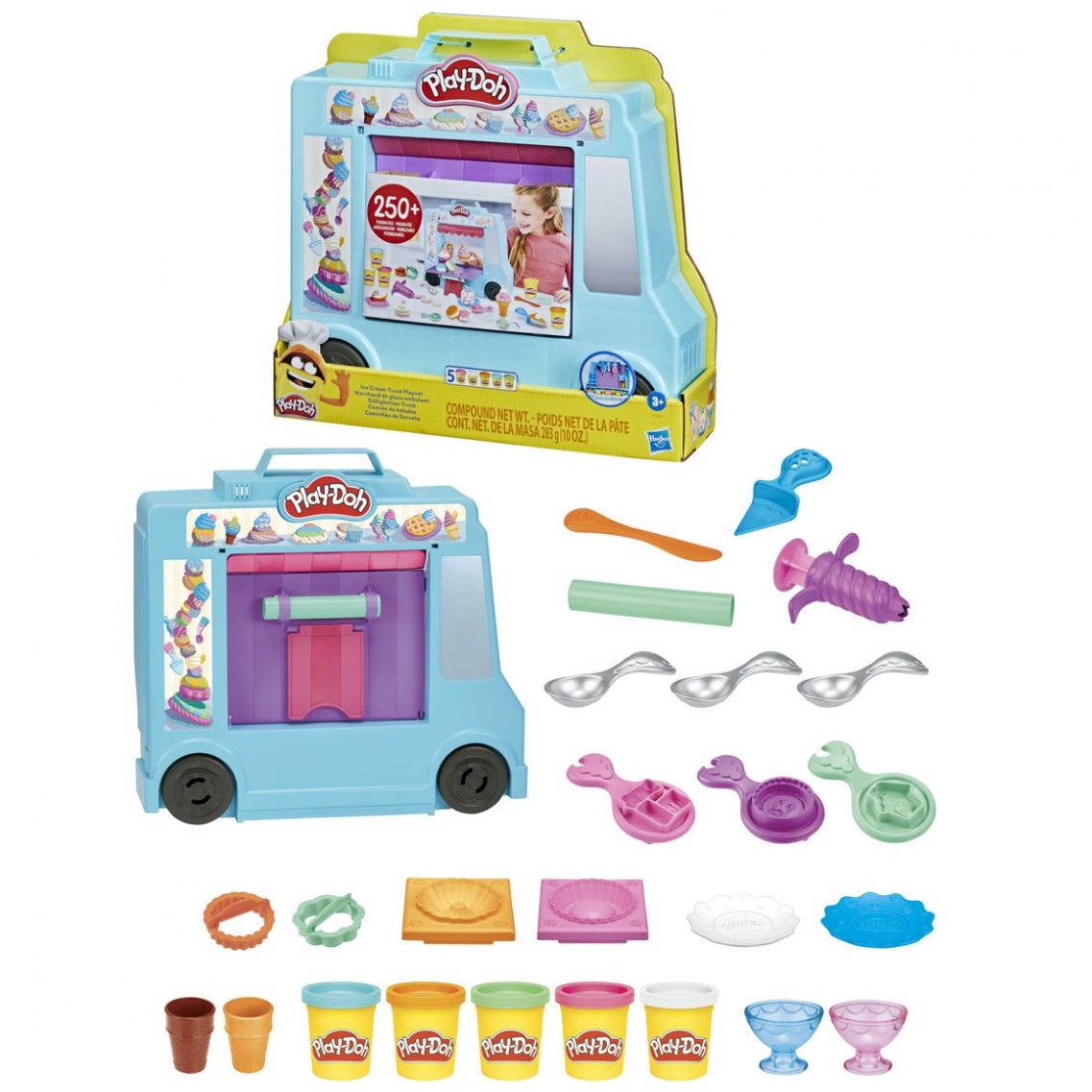 Play-Doh  Ice Cream Truck Playset