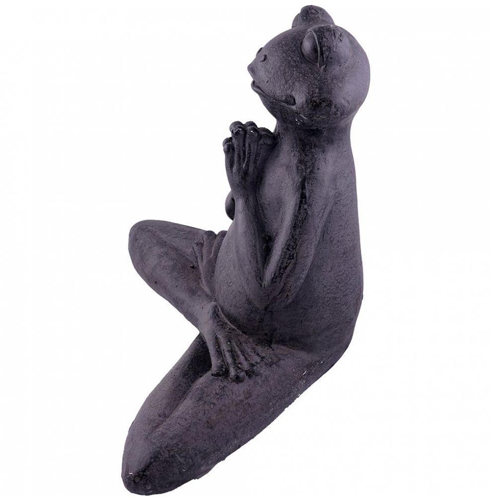 Home Nature Figura Rana Námaste Color Negro