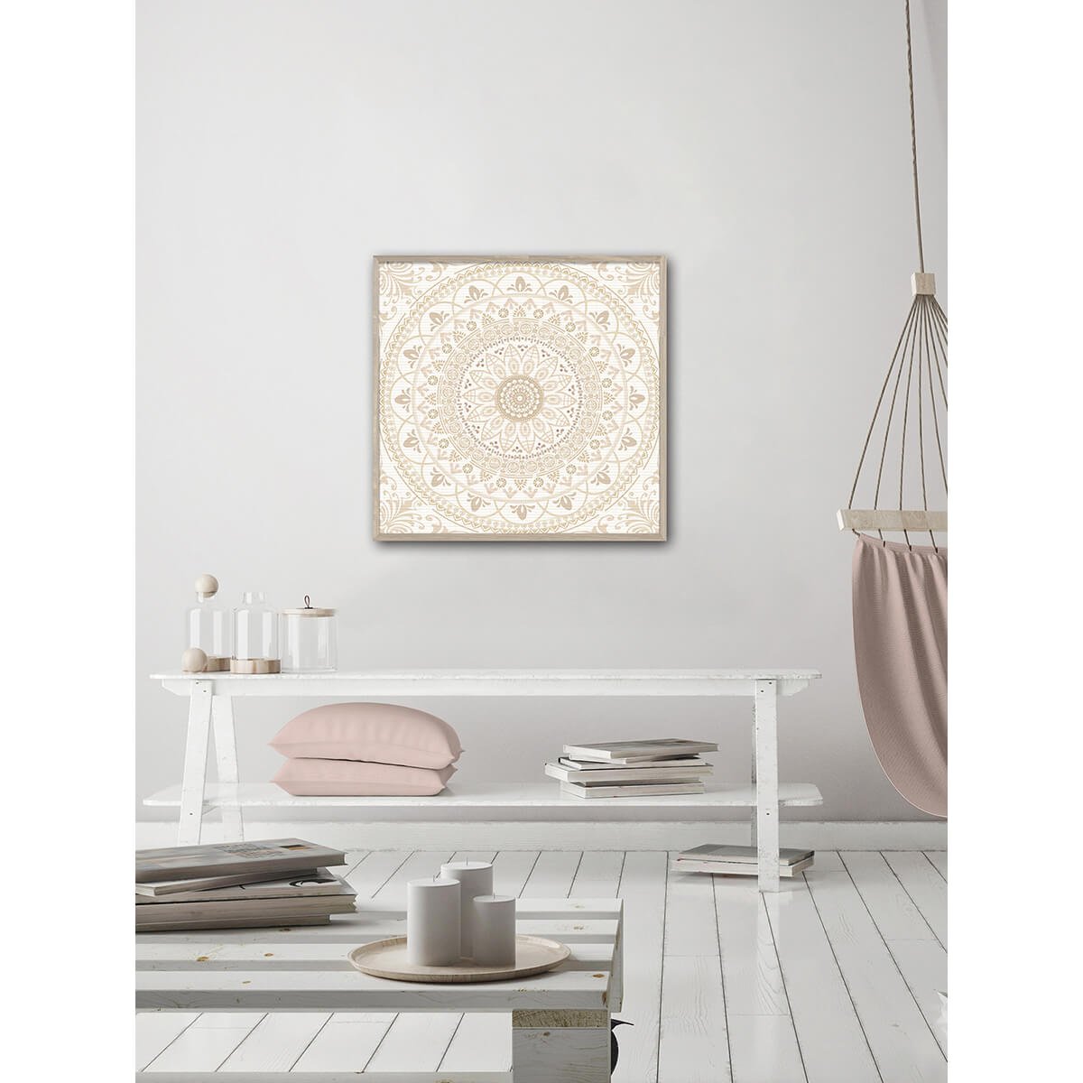 Cuadro Mándala Claro 60X60Cm Sears México