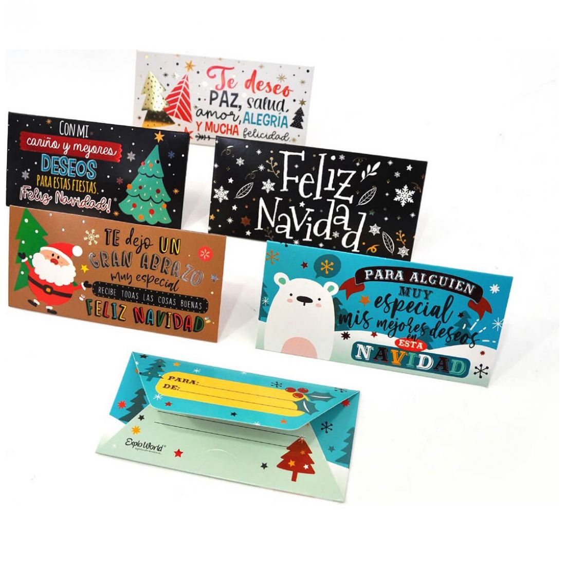 Sobre para Dinero Explo World