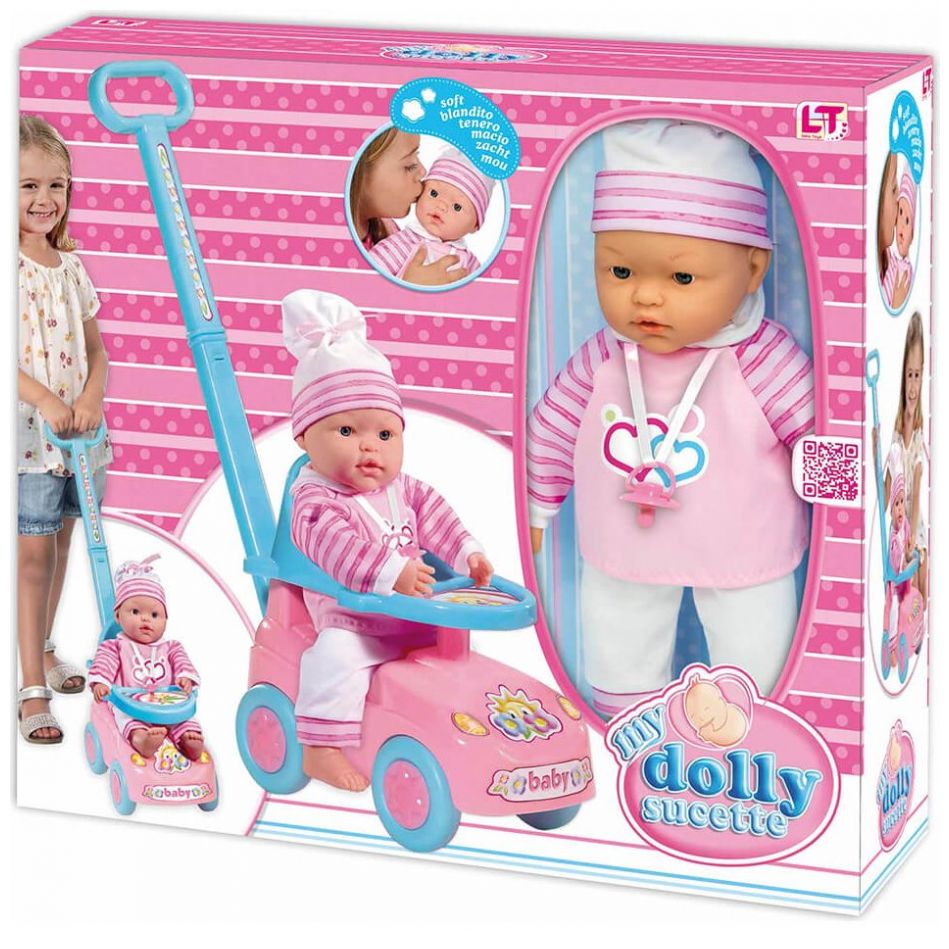 Muneca My Dolly Sucette First Steps Closed Box Loko Toys