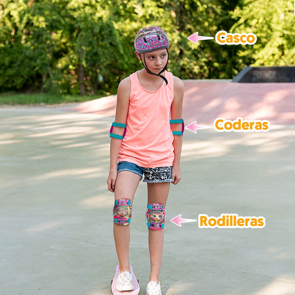 Omg Helmet Set Flying Wheel