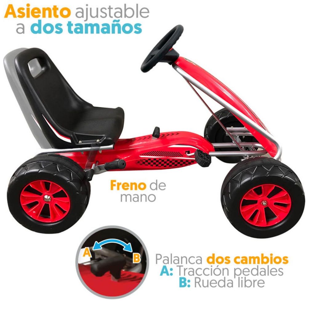 Avalancha Go Kart Apache Flying Wheel