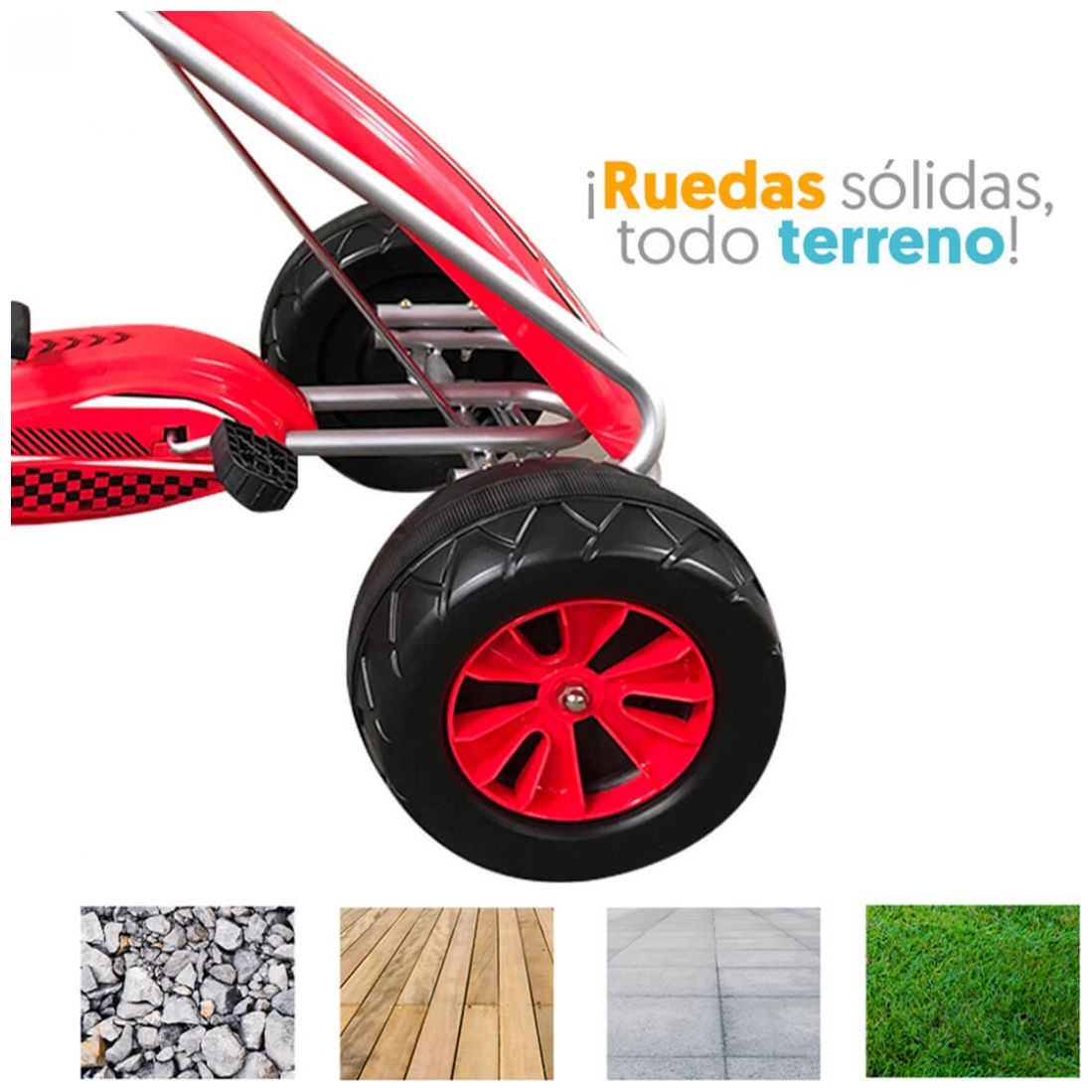 Avalancha Go Kart Apache Flying Wheel