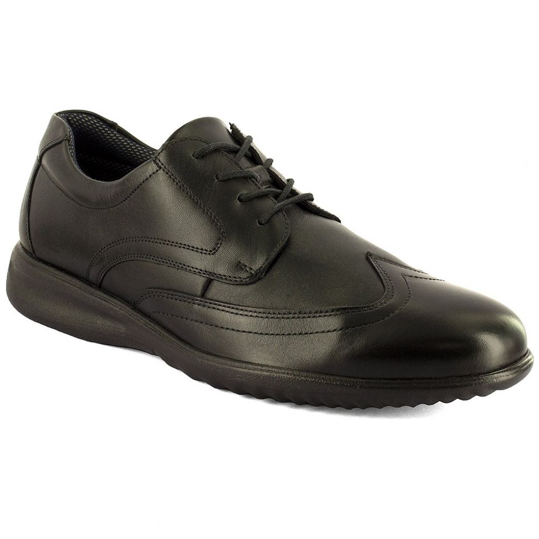Choclo Piel Negra Modelo Erof Modelo Elo 010701N para Hombre