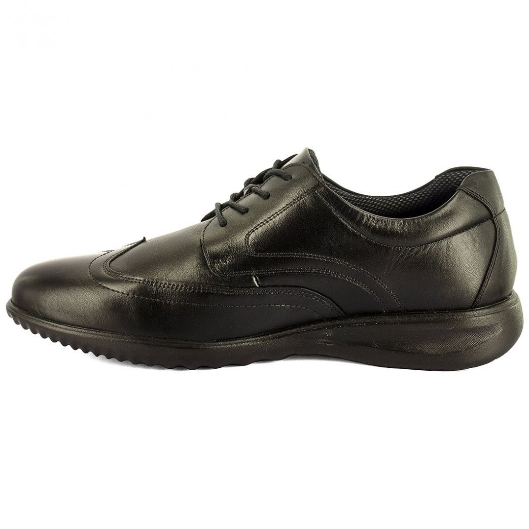 Choclo Piel Negra Modelo Erof Modelo Elo 010701N para Hombre