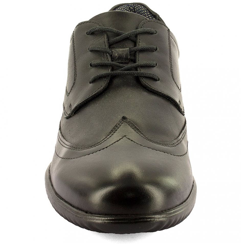 Choclo Piel Negra Modelo Erof Modelo Elo 010701N para Hombre