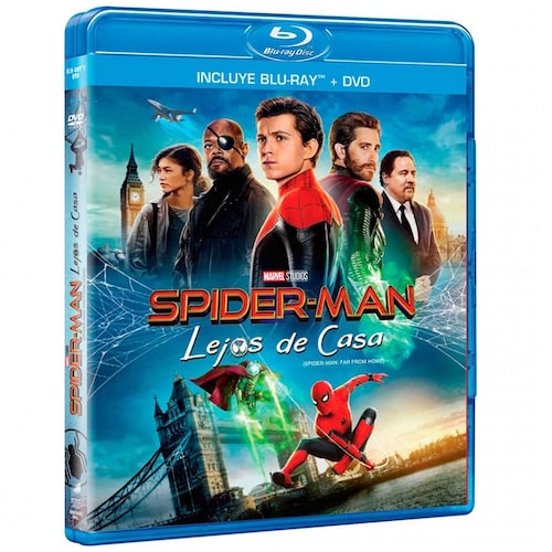 Blu Ray + Dvd Spider-Man Lejos de Casa