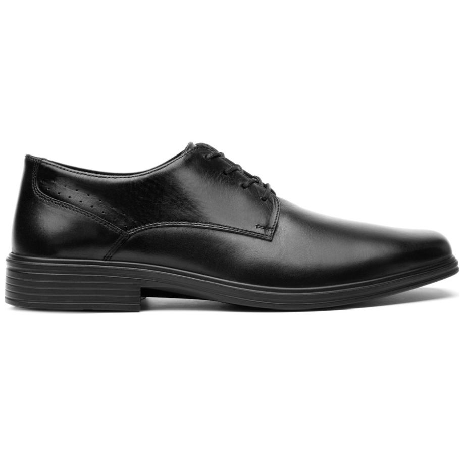 Choclo para Hombre Liso Piel Negro Flexi Modelo Elo 406401N