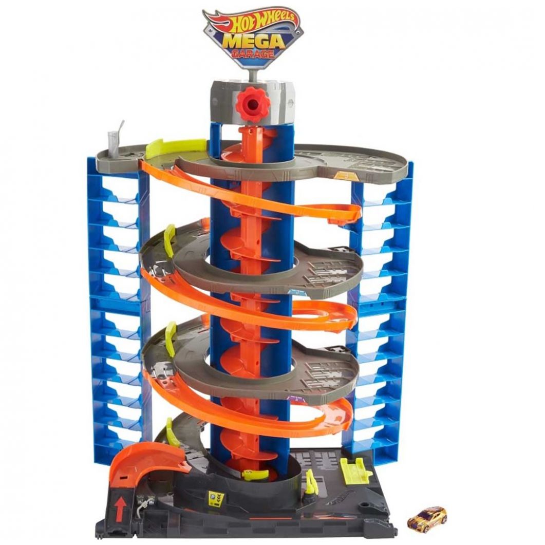 Pista Mega Garage Hot Wheels City