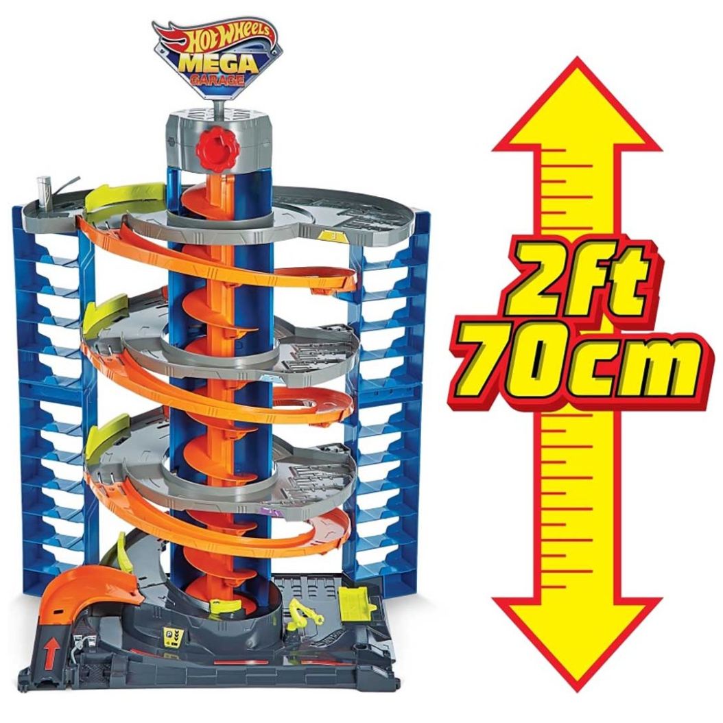 Pista Mega Garage Hot Wheels City