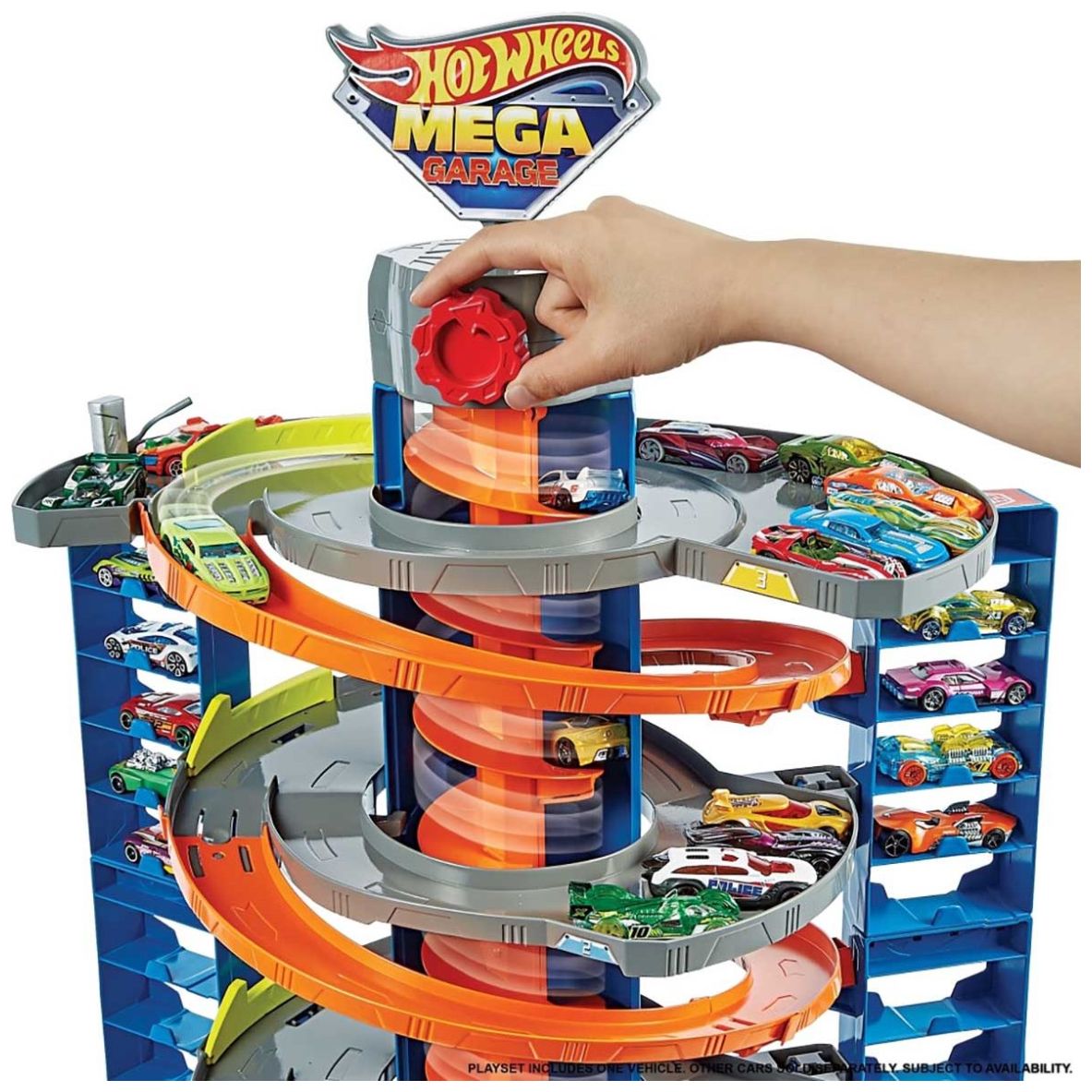Pista Mega Garage Hot Wheels City