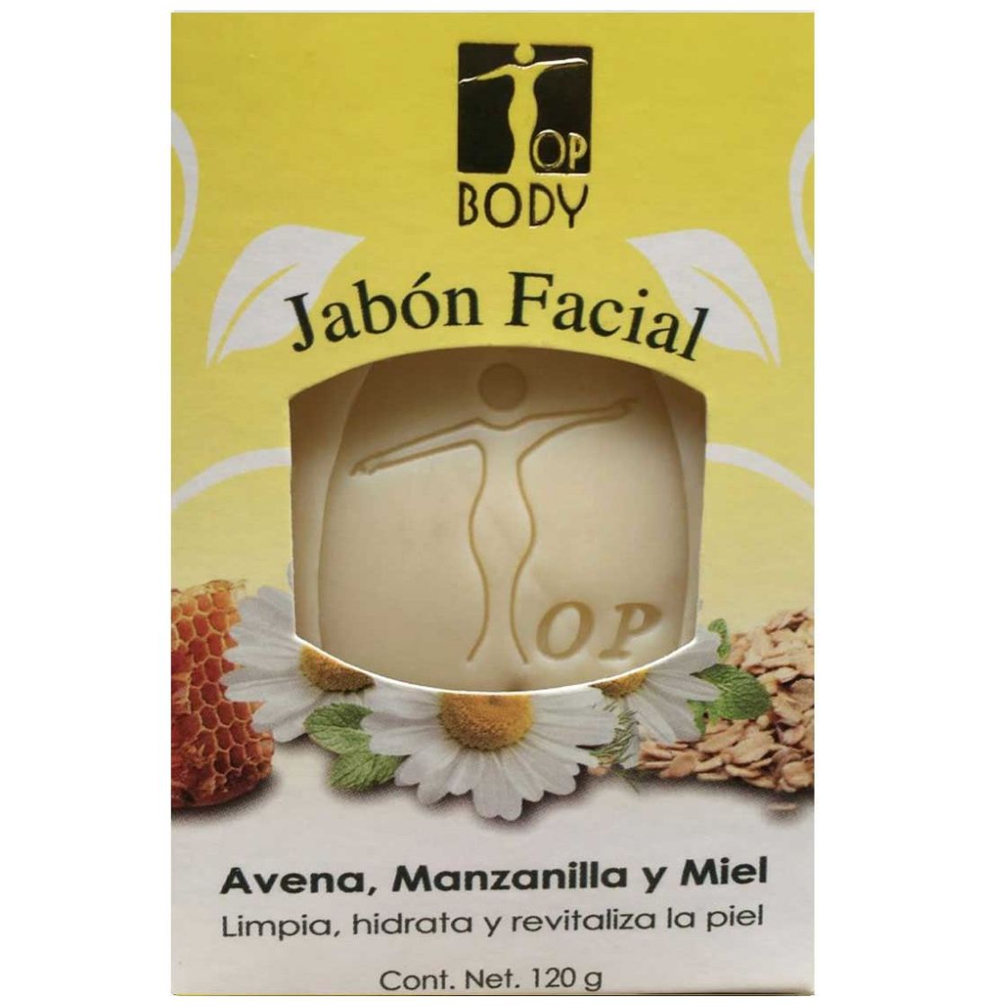 Jabón Corporal  Y Facial  de Miel  Avena  Manzanilla