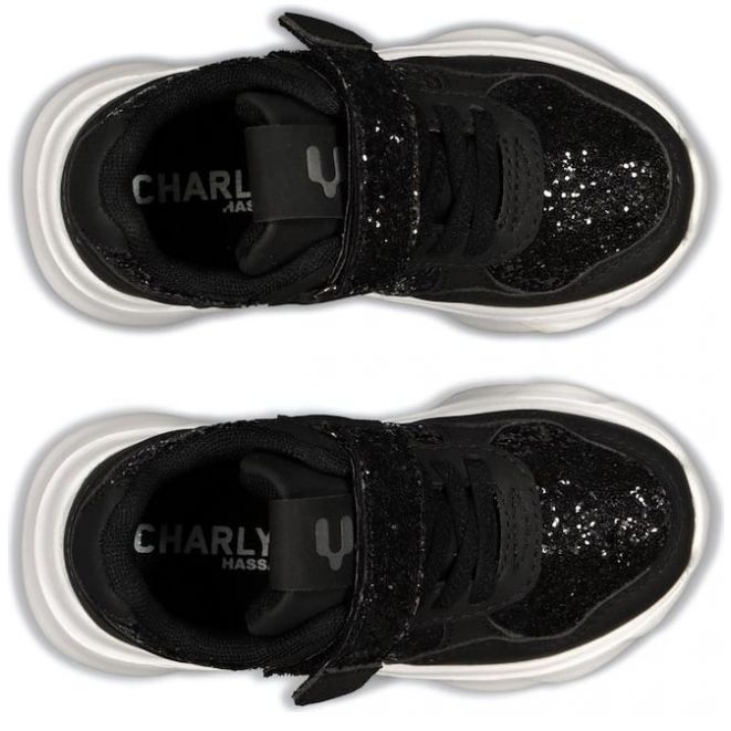 Tenis 17-22 Negro Charly para Niña