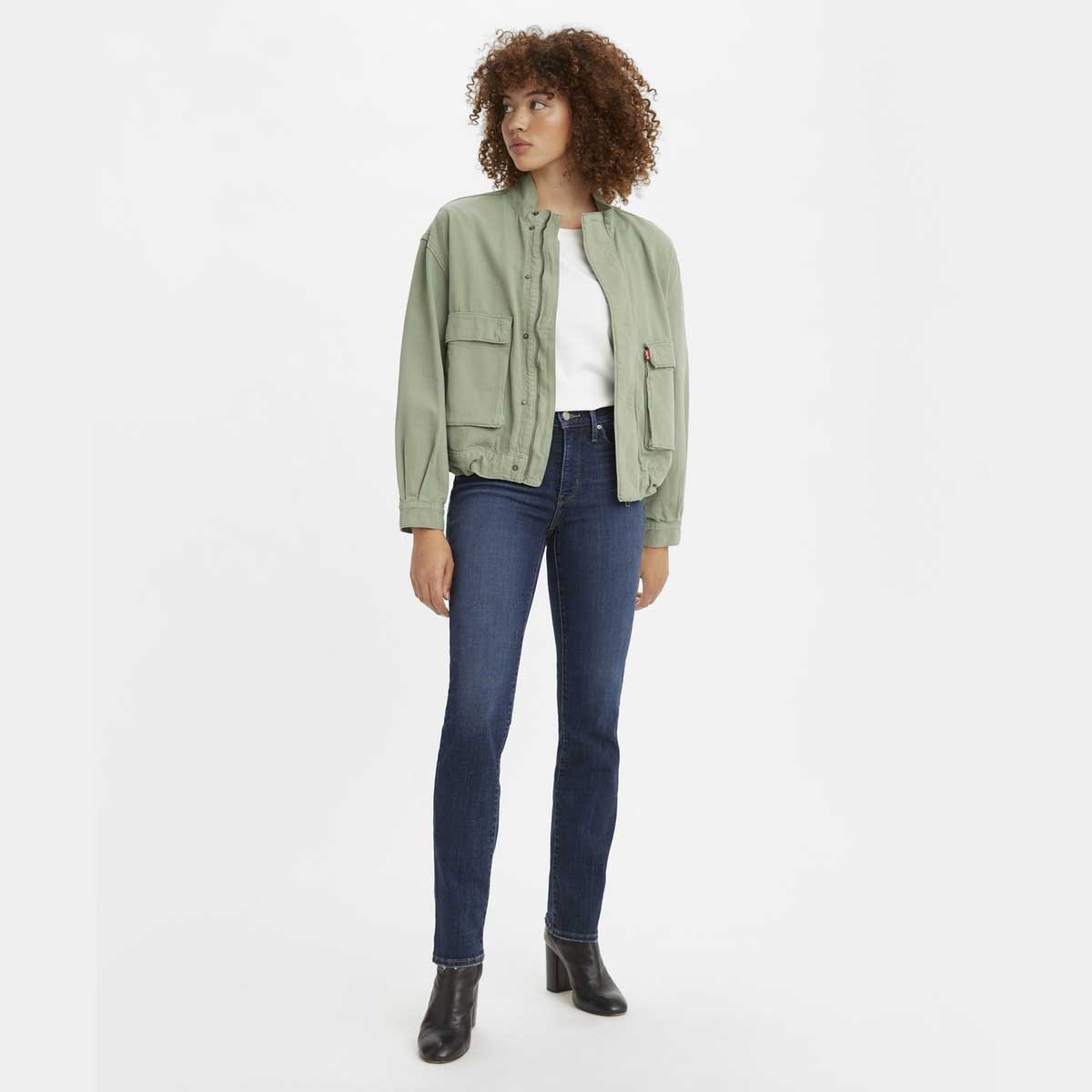 Jeans Straight Fit Levi's para Mujer