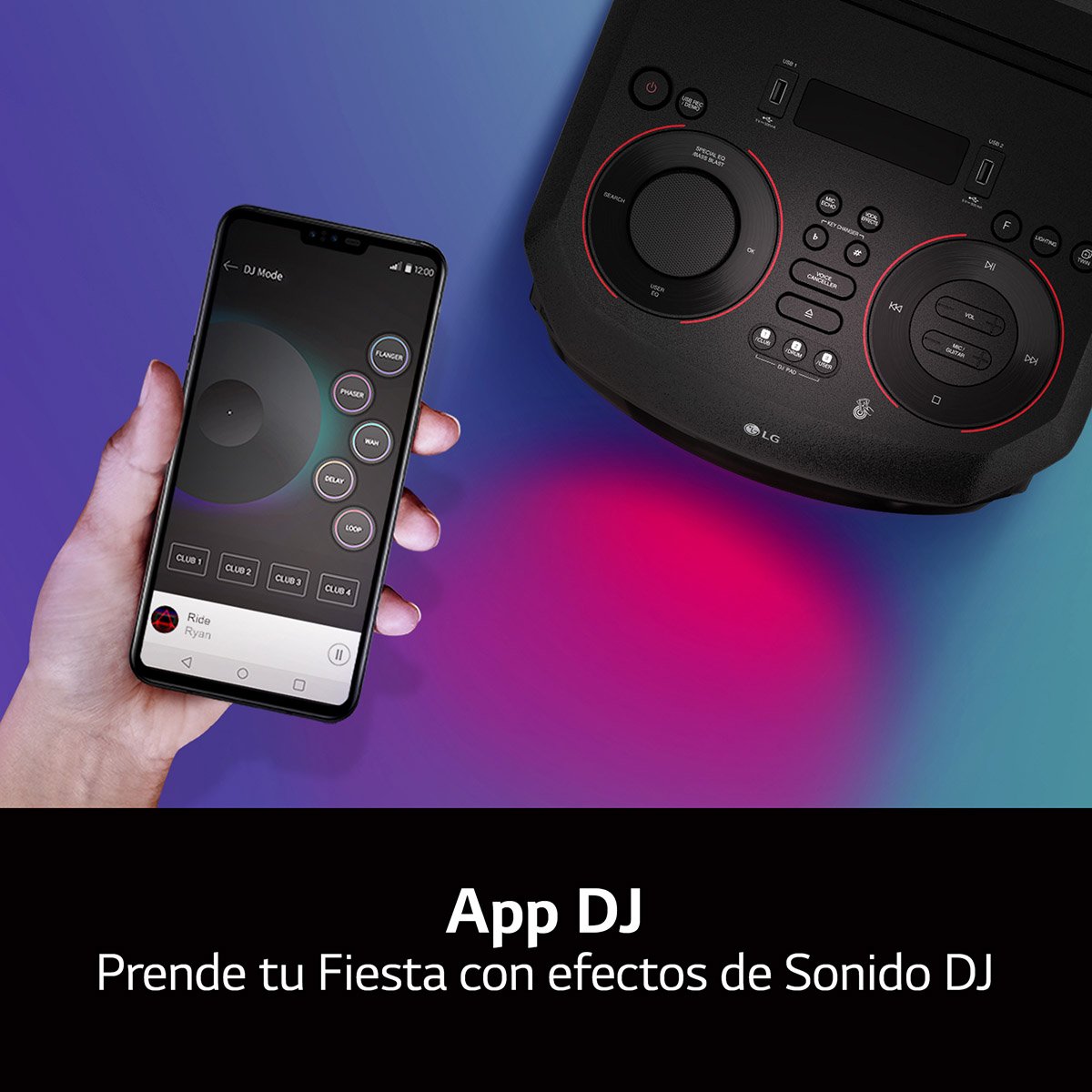 Equipo de Sonido LG Xboom Rn9