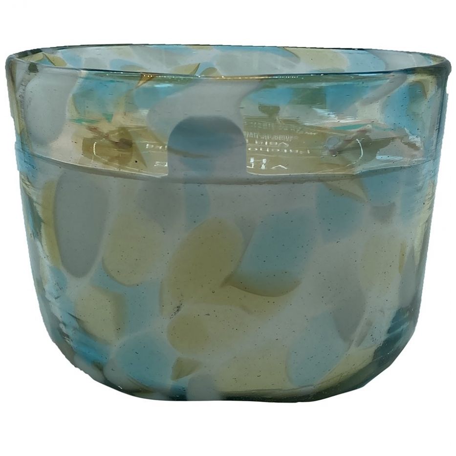 Vela con Vaso Decorativo Patchouli & Tonka Vintage Home