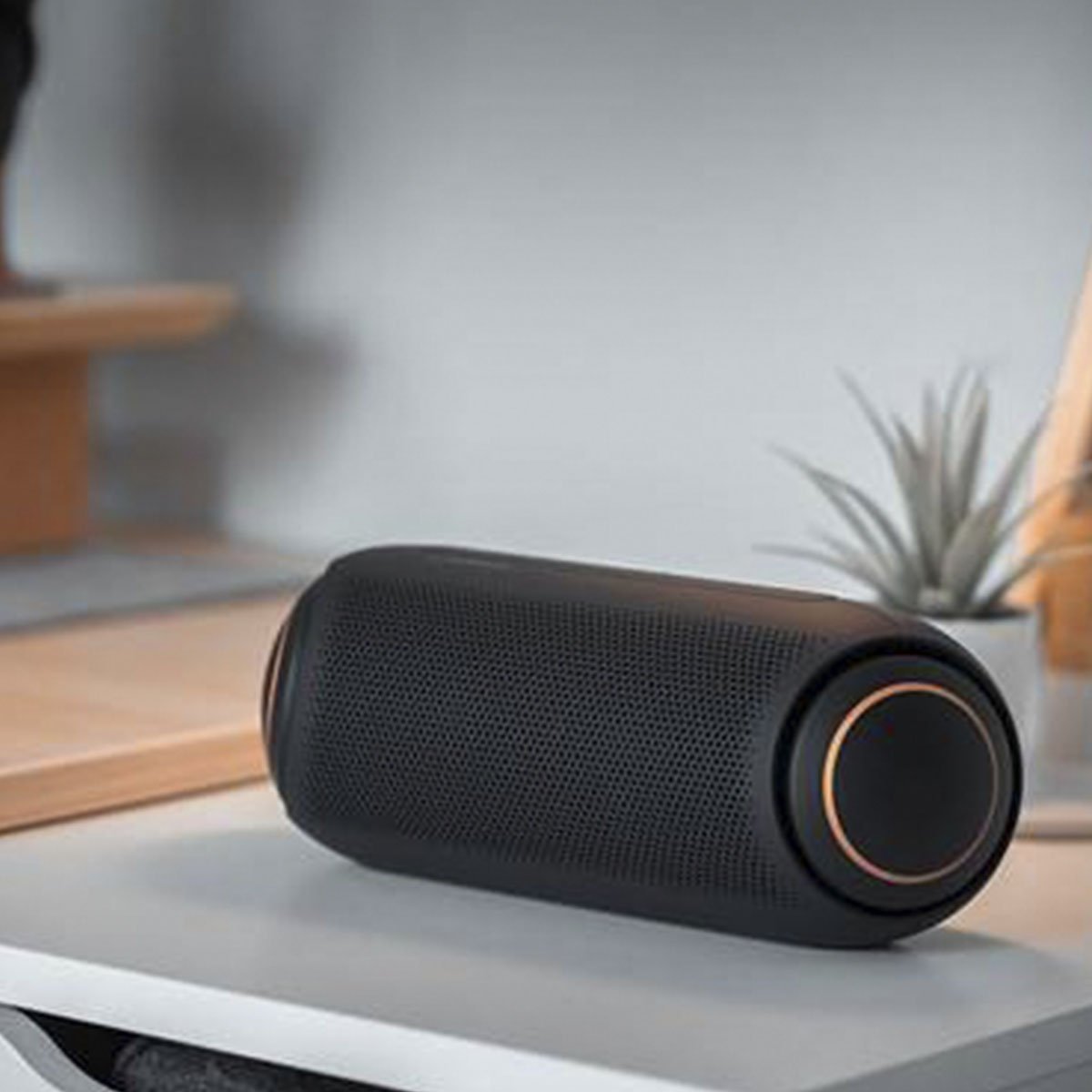 LG Xboom Go Pl7 - Bocina Bluetooth Portátil Inalámbrica con Hasta 24 Horas de Batería - Negro